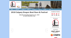 Desktop Screenshot of calgarydragonboatsociety.com