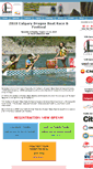 Mobile Screenshot of calgarydragonboatsociety.com